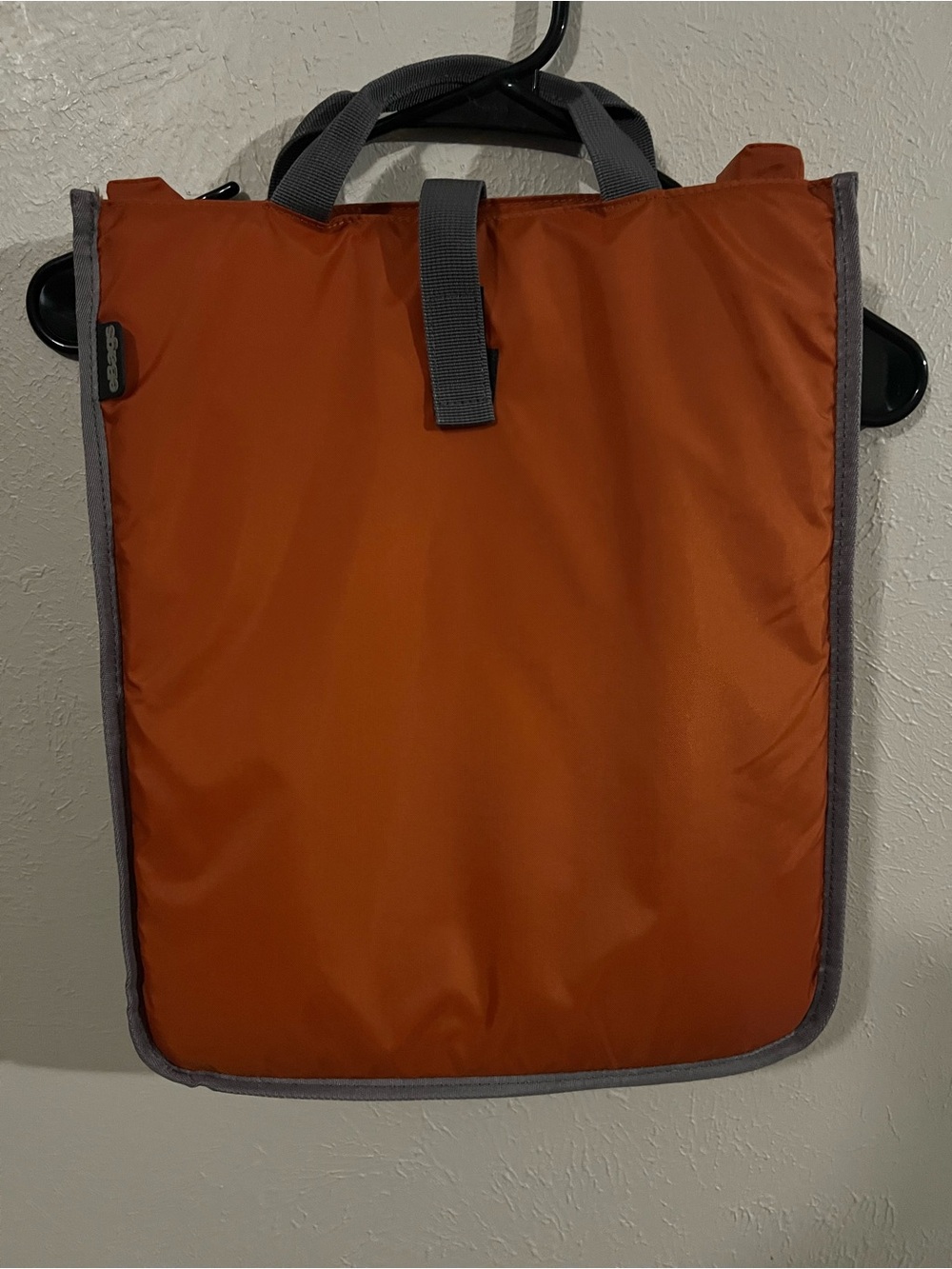 eBags Tote Padded Packing Organizer in Rust Orange and Grey